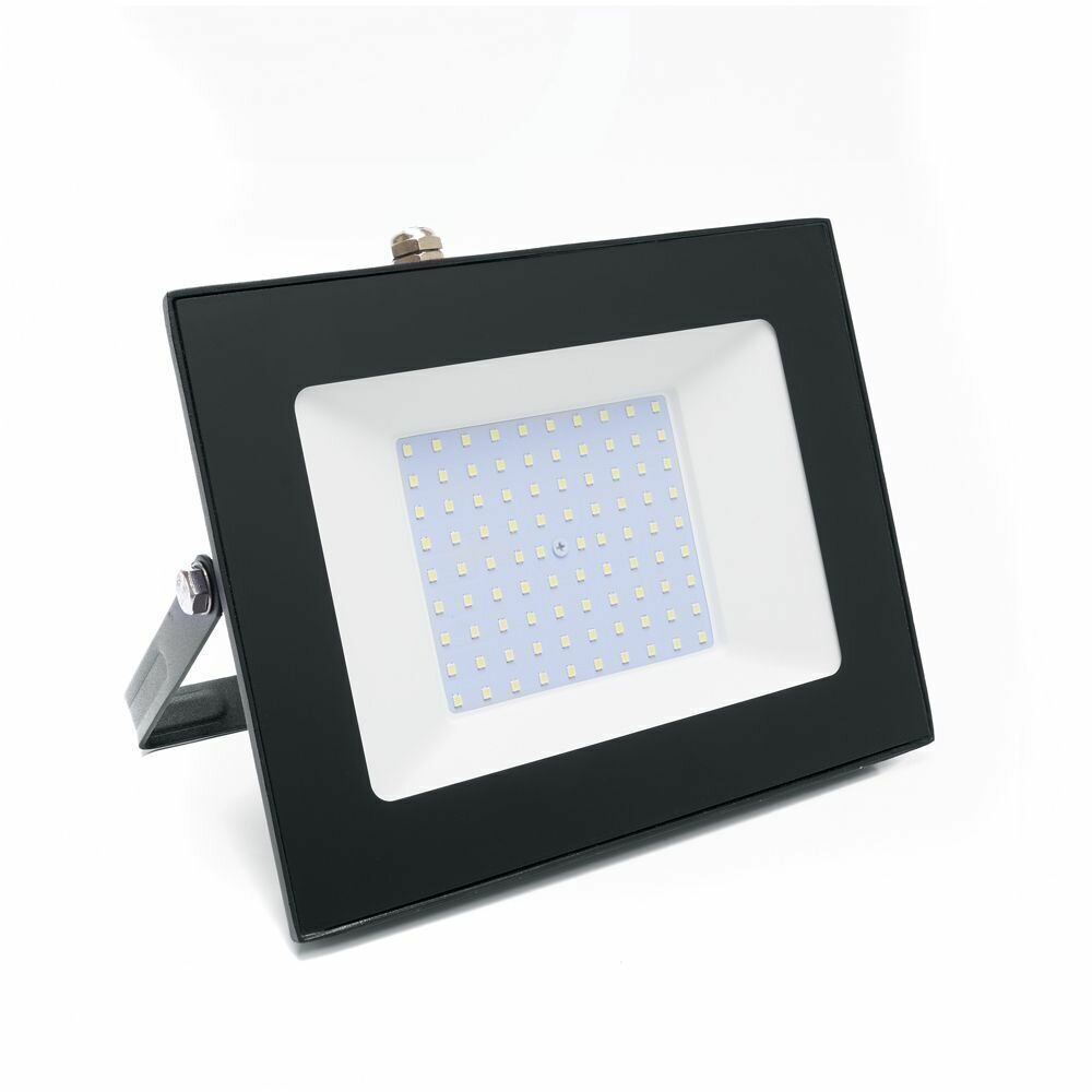 фото Прожектор светодиодный Feron (261х217х33 мм, 2835 SMD, 100W, 6400K, IP65, AC220V/50Hz, черный)