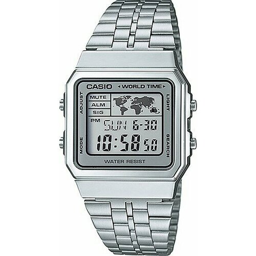 Наручные часы CASIO, серебряный наручные часы casio casio la 680wa 7d серебряный