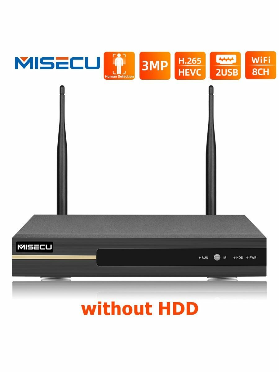 фото Беспроводной видеомагнитофон Misecu с поддержкой ONVIF и 3-мегапиксельной камерой