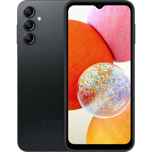 Смартфон Samsung Galaxy A14 4128 ГБ Dual nano SIM черный 10900₽
