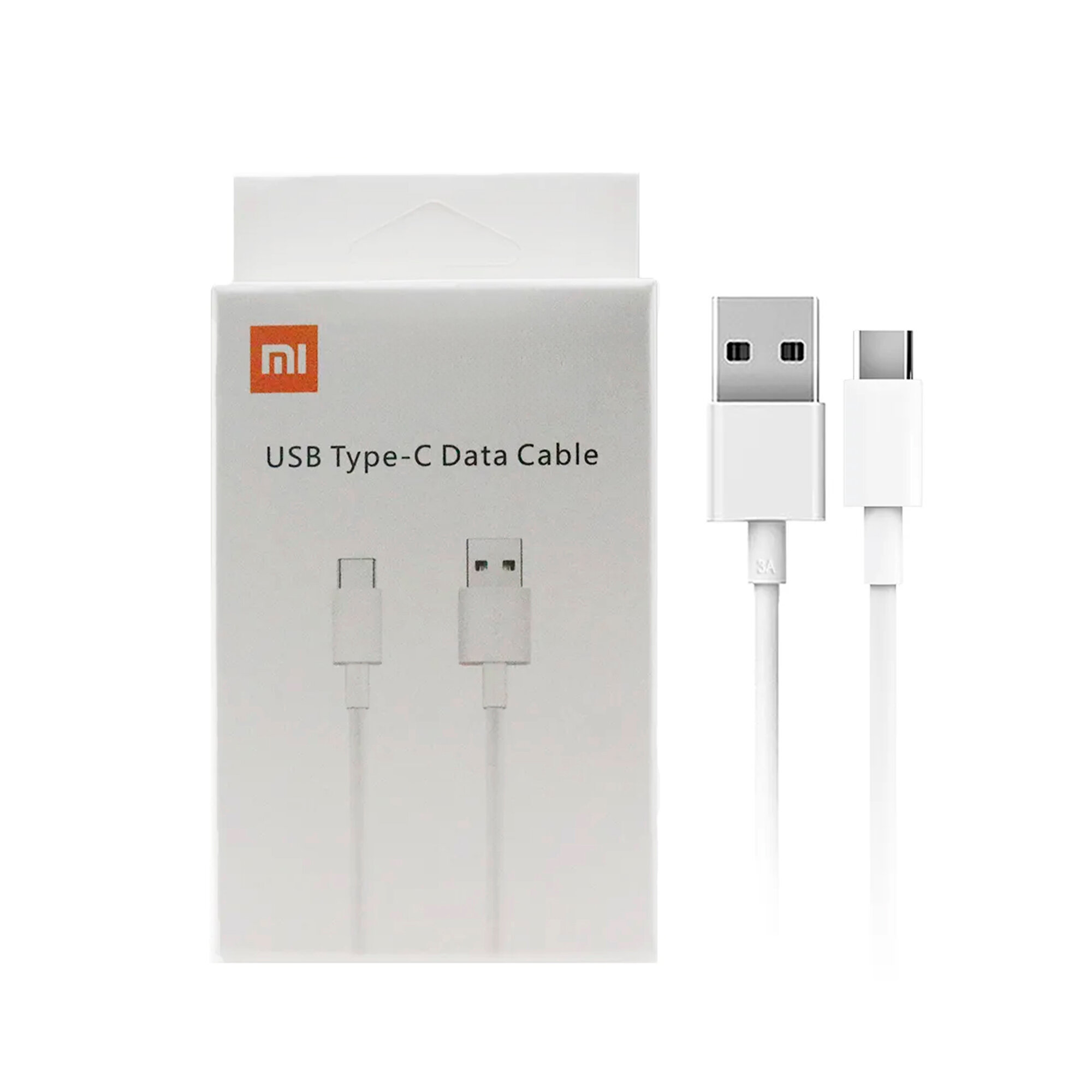 Кабель для быстрой зарядки телефонов и планшетов Xiaomi USB 3A, Quick Charge, Type-A to Type-C (BHR4422GL) 3 ампера. Белый Data Cable