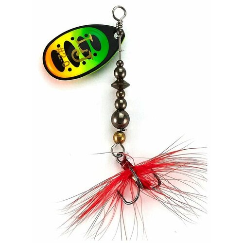 Блесна вращающаяся Lucky John Bonnie Blade цвет 008, 3.5 г, размер 1.0