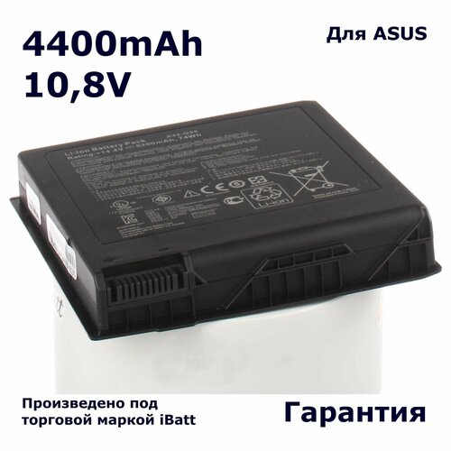 Аккумулятор iBatt 4400mAh, для ROG G551JW G771JM G551JM N751JK T4208H GL551JW G551J N751JX-T7215T N551JX G771 GL551J GL551JM GL771 G551JK G551 N551JQ N551JV