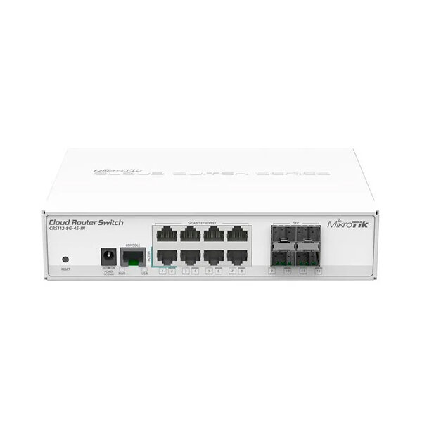 Коммутатор MikroTik Cloud Router Switch CRS112-8G-4S-IN