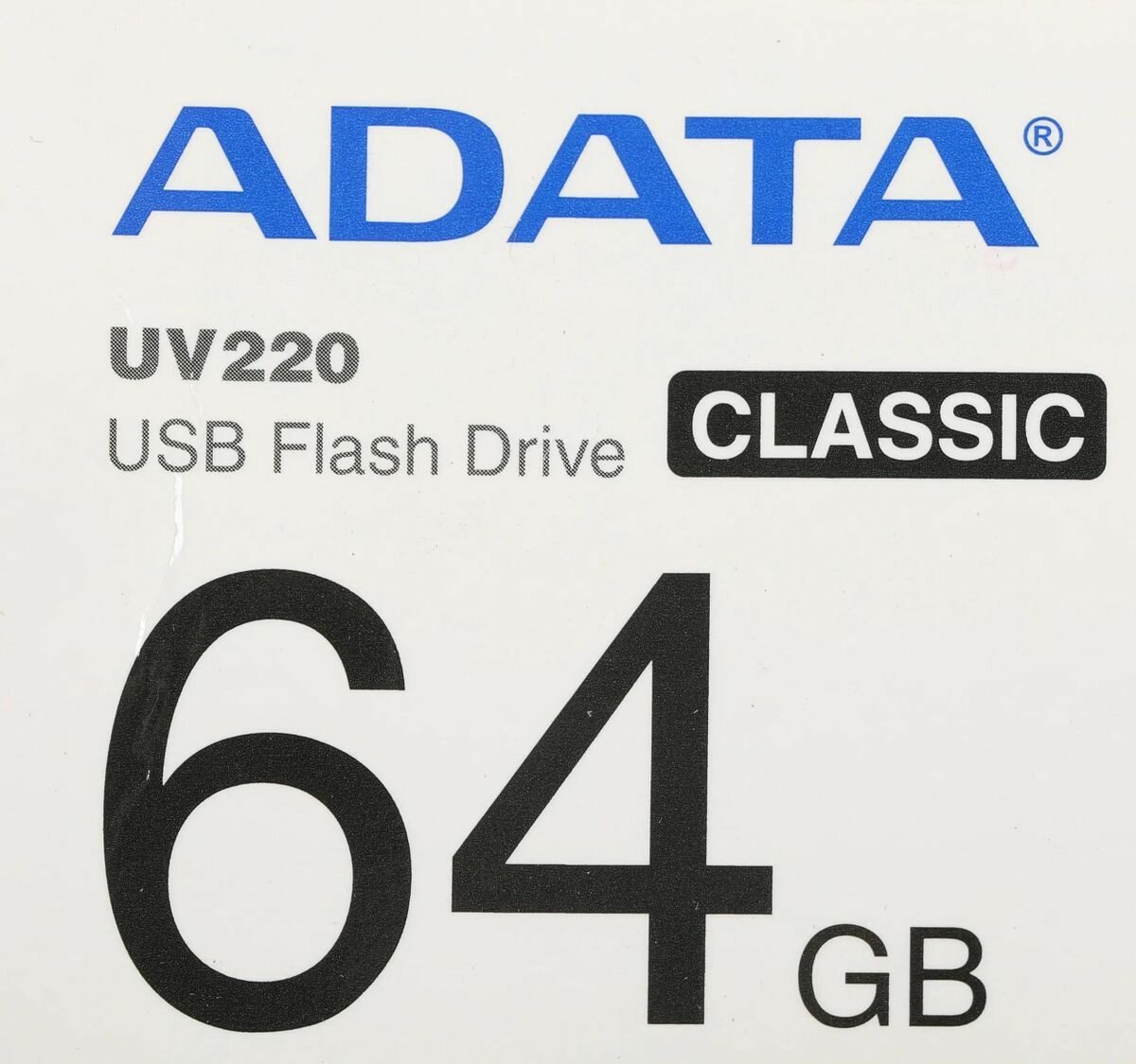 Флешка A-Data UV220 32ГБ USB2.0 черный/синий (AUV220-32G-RBKBL) - фото №10