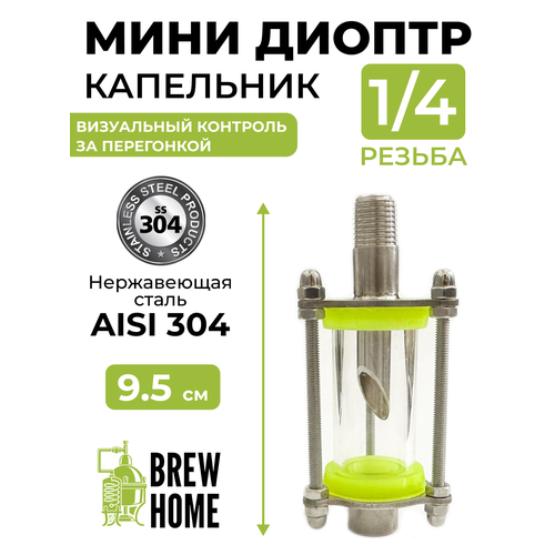 Мини диоптр смотровой капельник резьба 14 1490₽