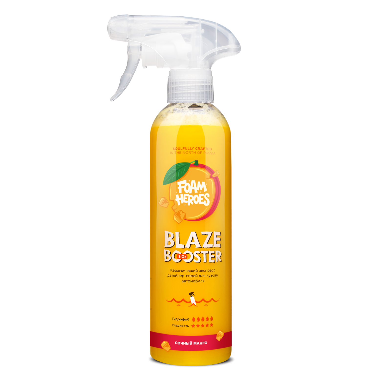 фото Foam Heroes Blaze Booster Mango керамический детейлер-спрей, 3л