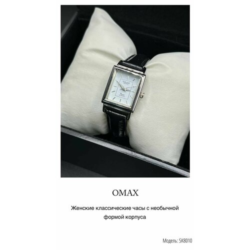 фото Наручные часы omax, серебряный, черный