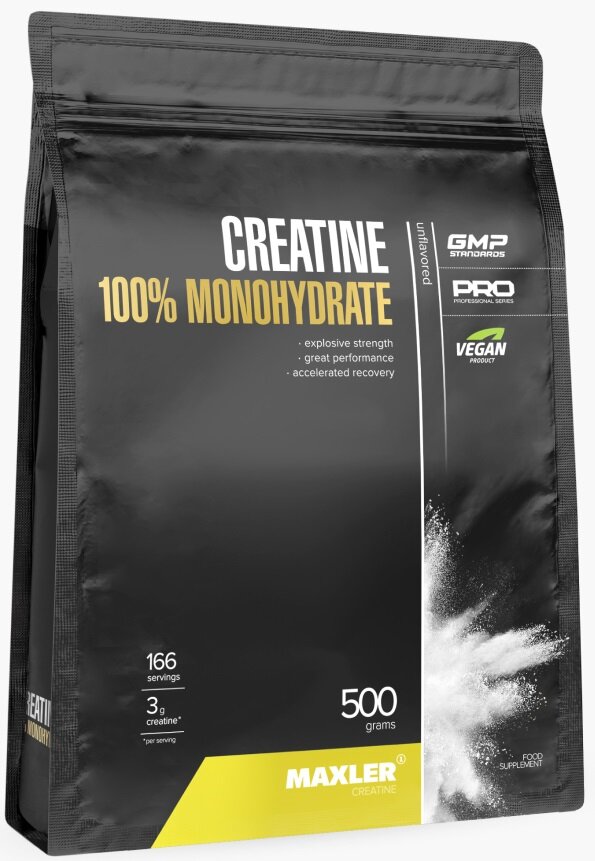 Maxler Creatine Monohydrate (Креатин Моногидрат) 500 г пакет (Maxler)