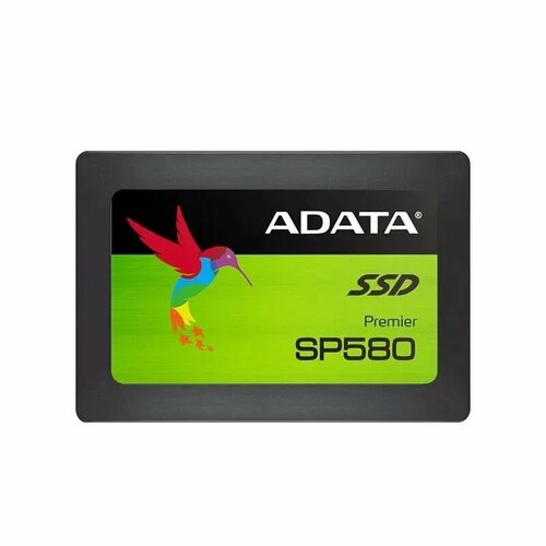 Внутренний жесткий диск SSD ADATA SP580 Premier - 2.5" SATA III - 240 ГБ - 560 Мб/сек + SSD Toolbox черный