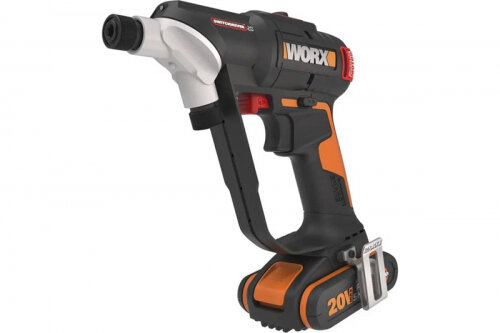 Дрель-шуруповерт аккумуляторная Worx WX177 Switchdriver 2.0, 50Нм, 20В, 2Ач x1, кейс