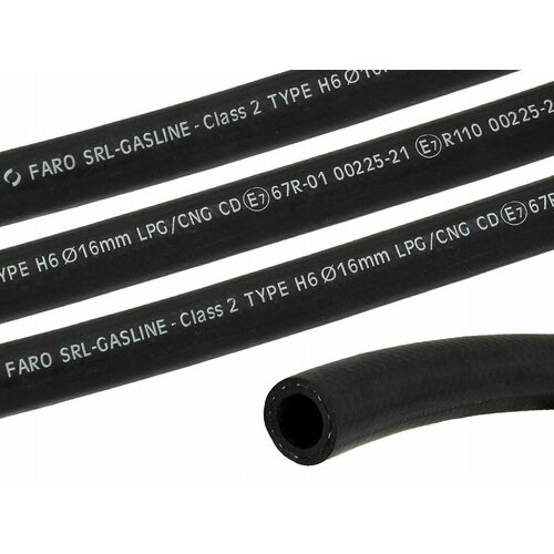 Шланг FARO газовый 11 мм резиновый 1 метр 500₽