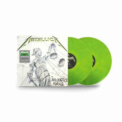 METALLICA - . AND JUSTICE FOR ALL (2LP dyers green) виниловая пластинка