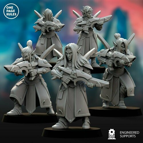 Миниатюра Warhammer Eldar Troops v1