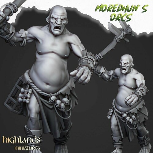 Миниатюра Warhammer Cave Orc Giant Mercenary