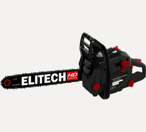 Изображение товара Пила Elitech HD Professional цепная бензиновая CS 4125R (E1611.005.00) ELITECH HD