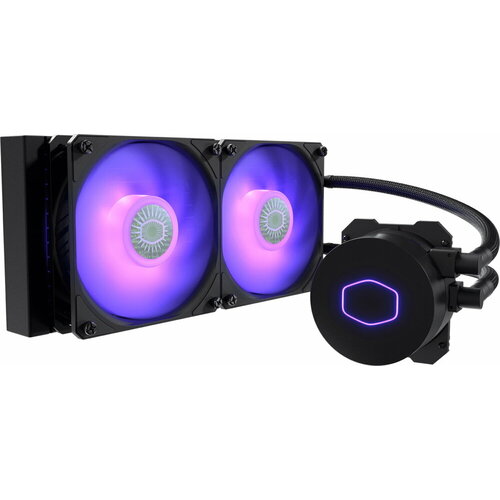 Cooler Master MASTERLIQUID ML240L V2 RGB White Edition cooler master система охлаждения cooler master masterliquid ml360 mirror