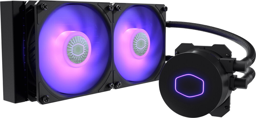 Система охлаждения жидкостная Cooler Master MasterLiquid ML240L V2 RGB White Edition LGA2066/2011-v3/2011/115x/AM4/AM3/+/AM2/+/FM2/+/FM1 (aluminum, 2*