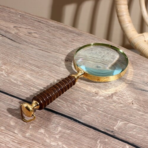 Лупа сувенирная Рэли дерево латунь 24см 1839₽