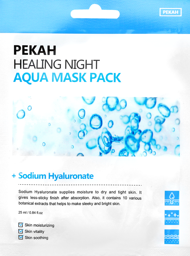 Маска для лица PEKAH Healing Night Восстанавливающая увлажняющая, 25мл