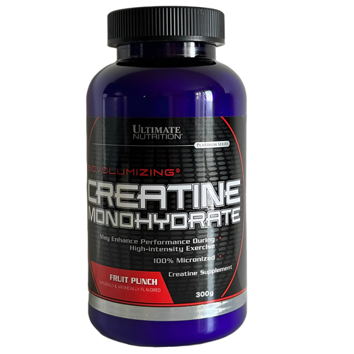 Креатин Ultimate Nutrition 100% Micronized Creatine Monohydrate, 300 гр. Фруктовый пунш