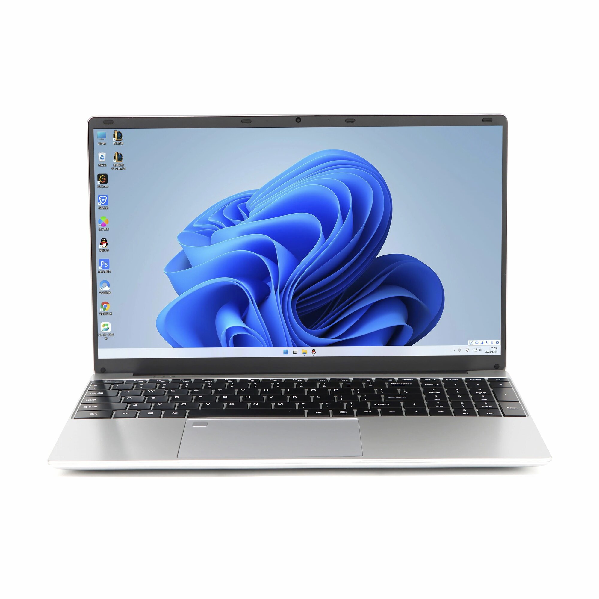 Ноутбук 15.6", Intel Celeron N5095 (2.0 ГГц), RAM 16 ГБ, SSD 256 ГБ, Intel UHD Graphics, Windows Pro, Серый, Русская раскладка Студенческая деловая игра ноутбук