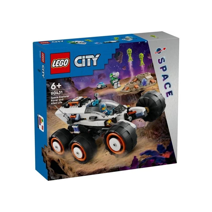 Конструктор LEGO City 60431 Космический исследовательский вездеход и инопланетная жизнь