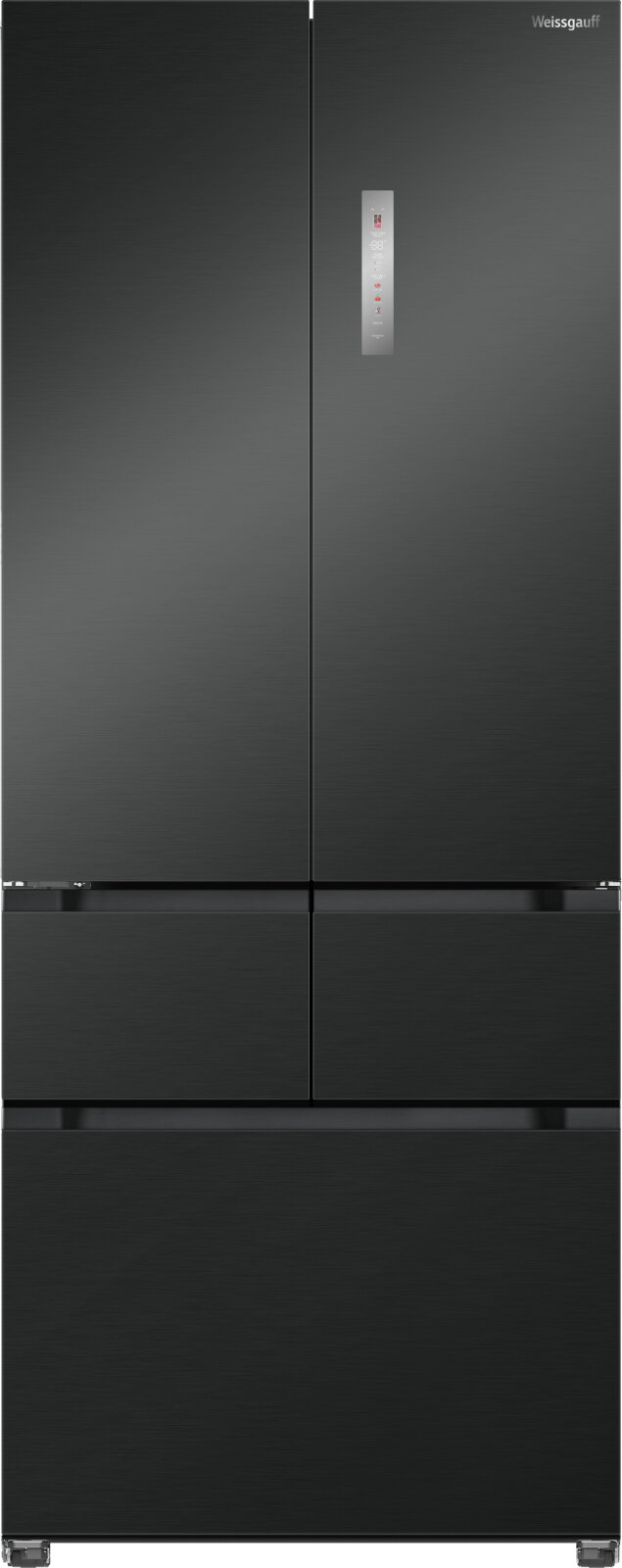 Отдельностоящий холодильник Weissgauff WFD 450 Built-in Inverter NoFrost Dark Inox