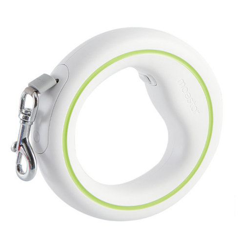 Поводок-рулетка Xiaomi Moestar UFO Pet Leash 2 Air 30 кг 3 метра белый/зелёный