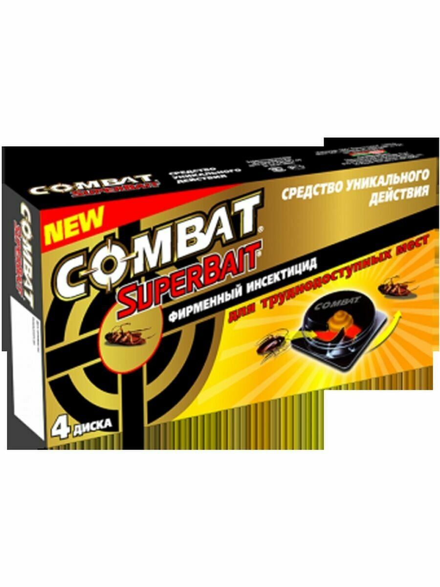 COMBAT Super Bait Ловушки для тараканов
