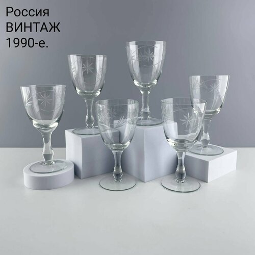 Винтажные бокалы 