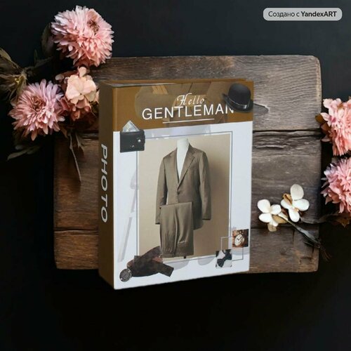 Фотоальбом Джентльмен 10х15 100 фотографий 470₽