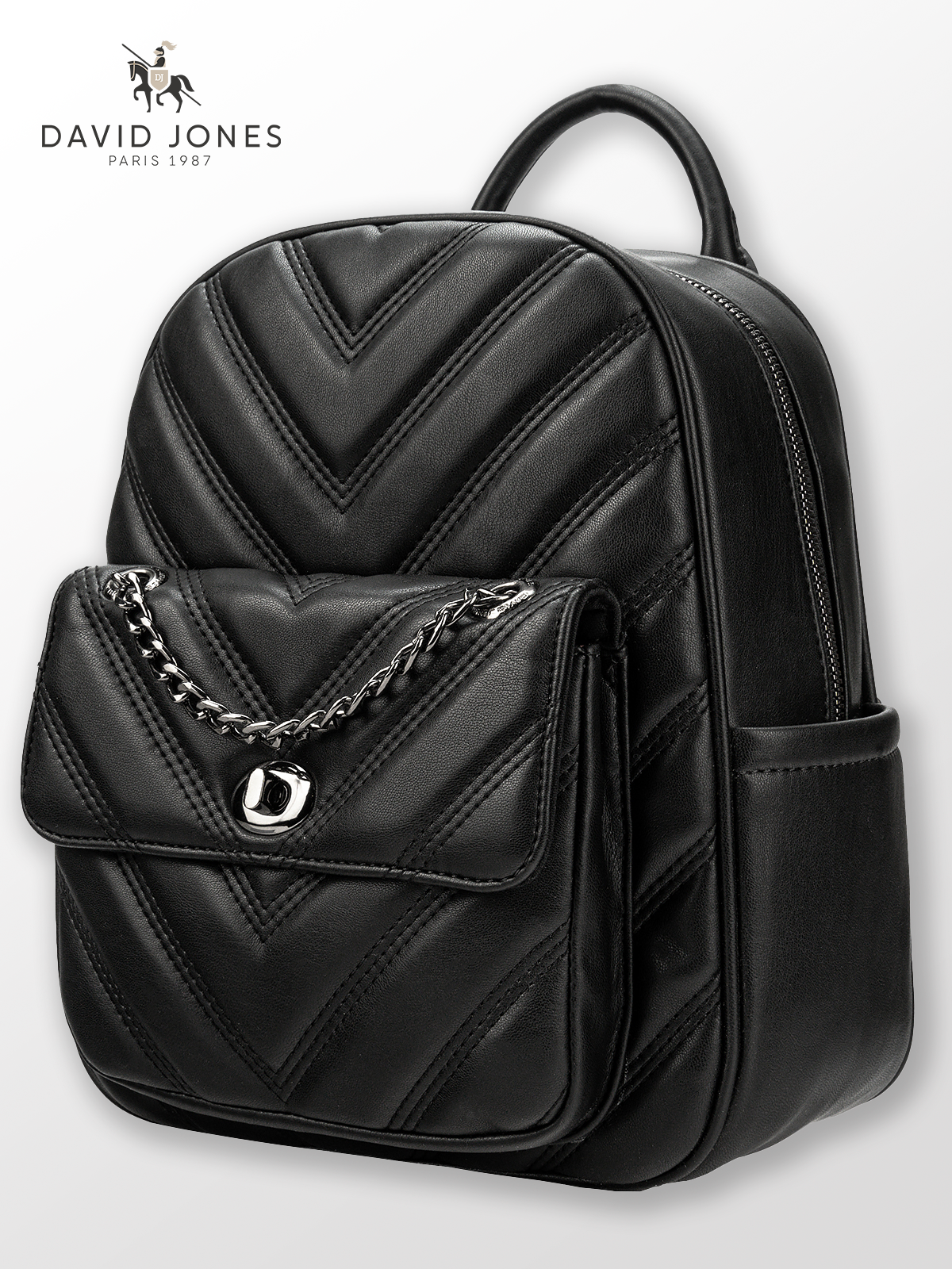 Стильный, влагозащитный, надежный и практичный женский рюкзак из экокожи CM5863K