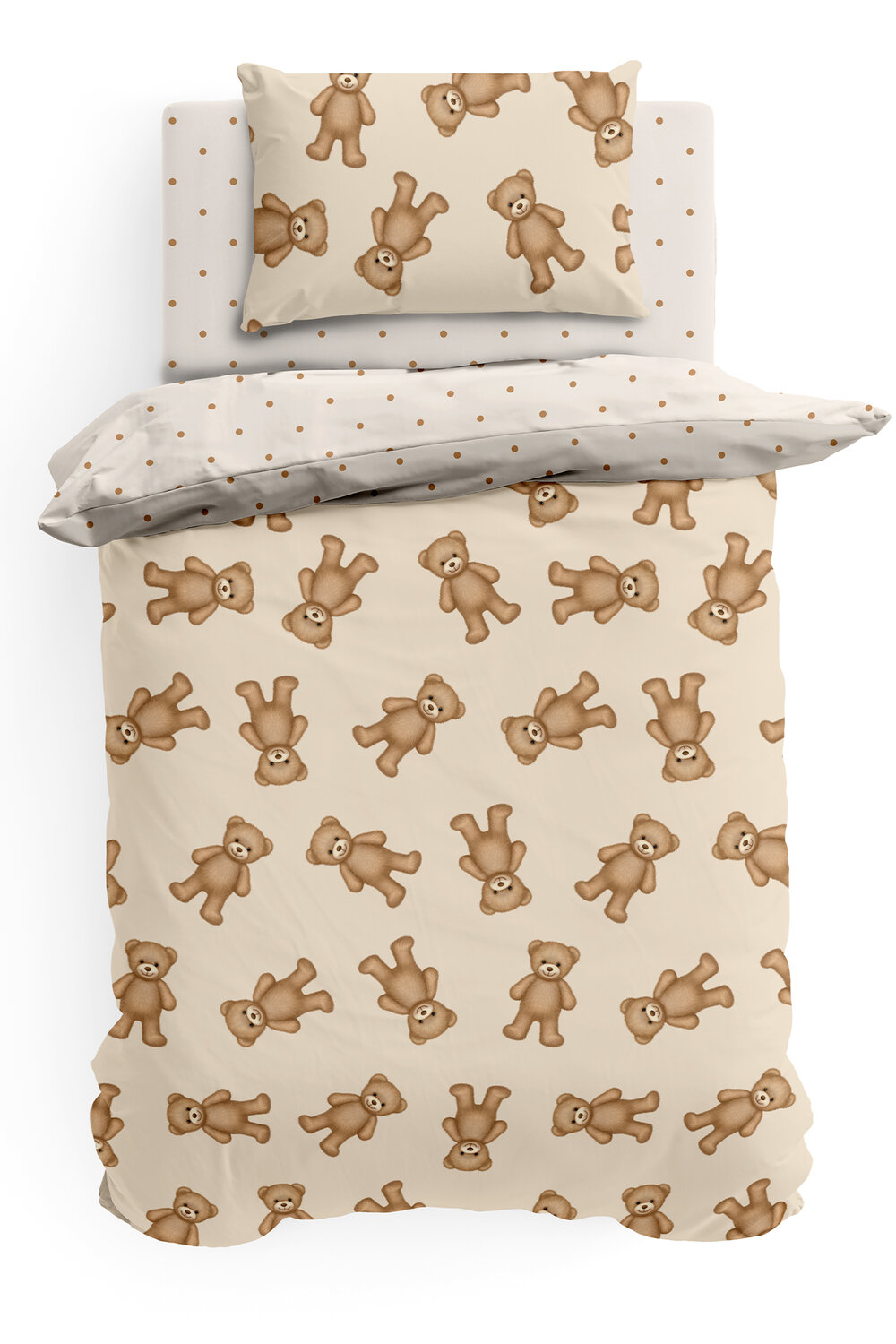 фото Детское постельное белье на резинке 120 х 60