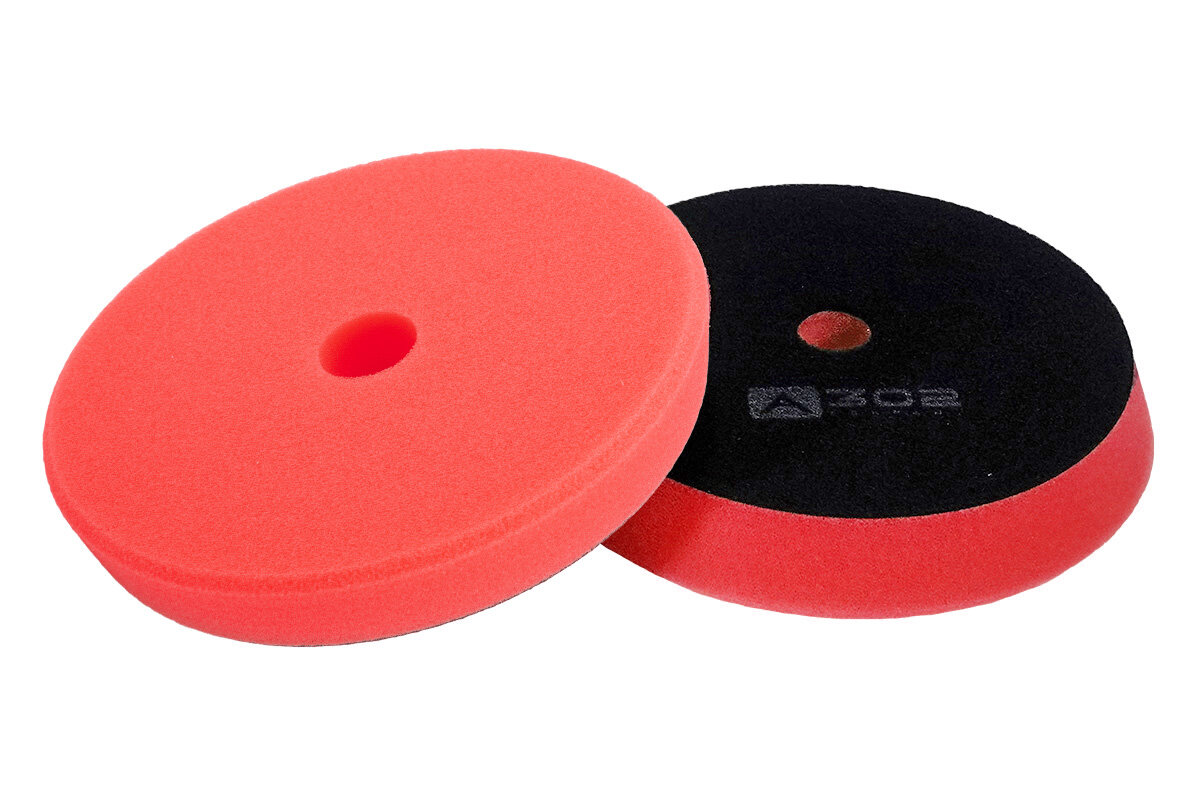 150/25 - Твердый полировальный круг DA (красный) - А302 TRAPEZ PAD (RED). TR-150-R