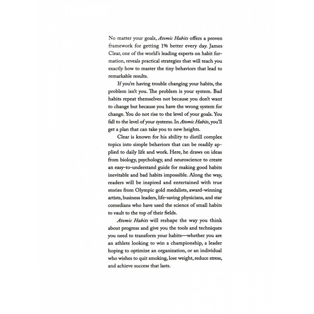 Atomic Habits (Clear James) - фото №6