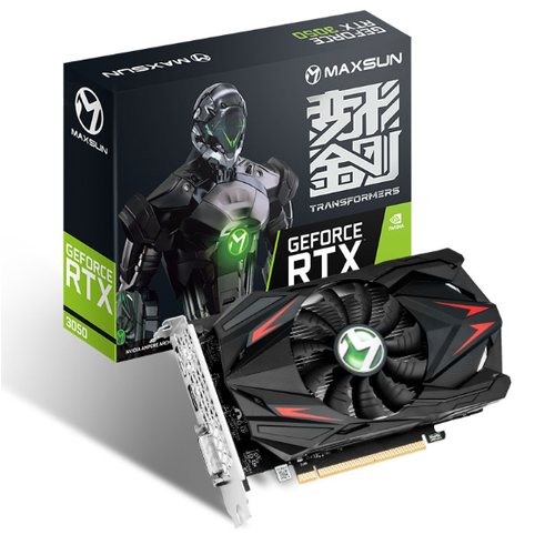 Видеокарта MAXSUN GeForce RTX3050 Transformer 6G S0 6GB 26650₽