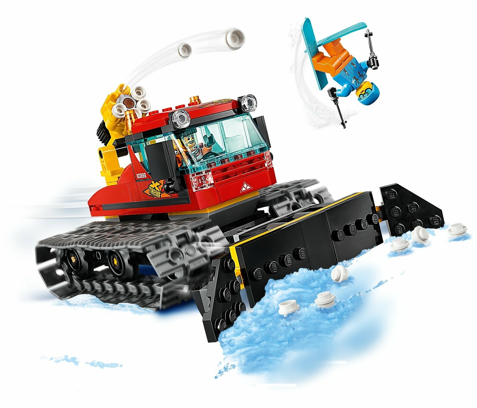 Lego City Great Vehicles 60222 Снегоуборочная машина Конструктор - фото №12