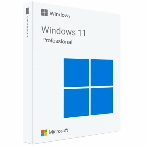 Microsoft Windows 11 Professional - 32/64 бит, Retail, Мультиязычный, Активация по телефону