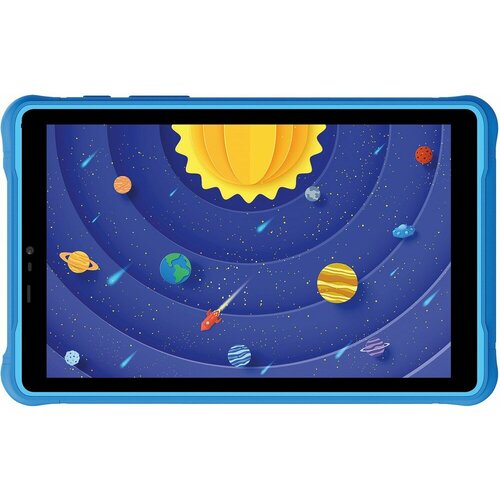Планшет Digma Kids 8260C T310 (1.8) 4C RAM4Gb ROM64Gb 8" IPS 1280x800 3G 4G Android 12 2Mpix 2Mpix BT GPS WiFi Touch microSD 128Gb 400 синий
