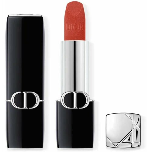 Dior Rouge Помада для губ 228 MYTHIQUE VELVET рефилл помады для губ с металлическим финишем dior rouge dior metallic lipstick 3 5 гр