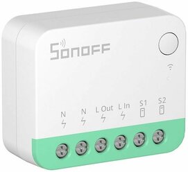 WiFi реле Sonoff MINIR4M, 10А/2200Вт (Работает с Яндекс Алисой)