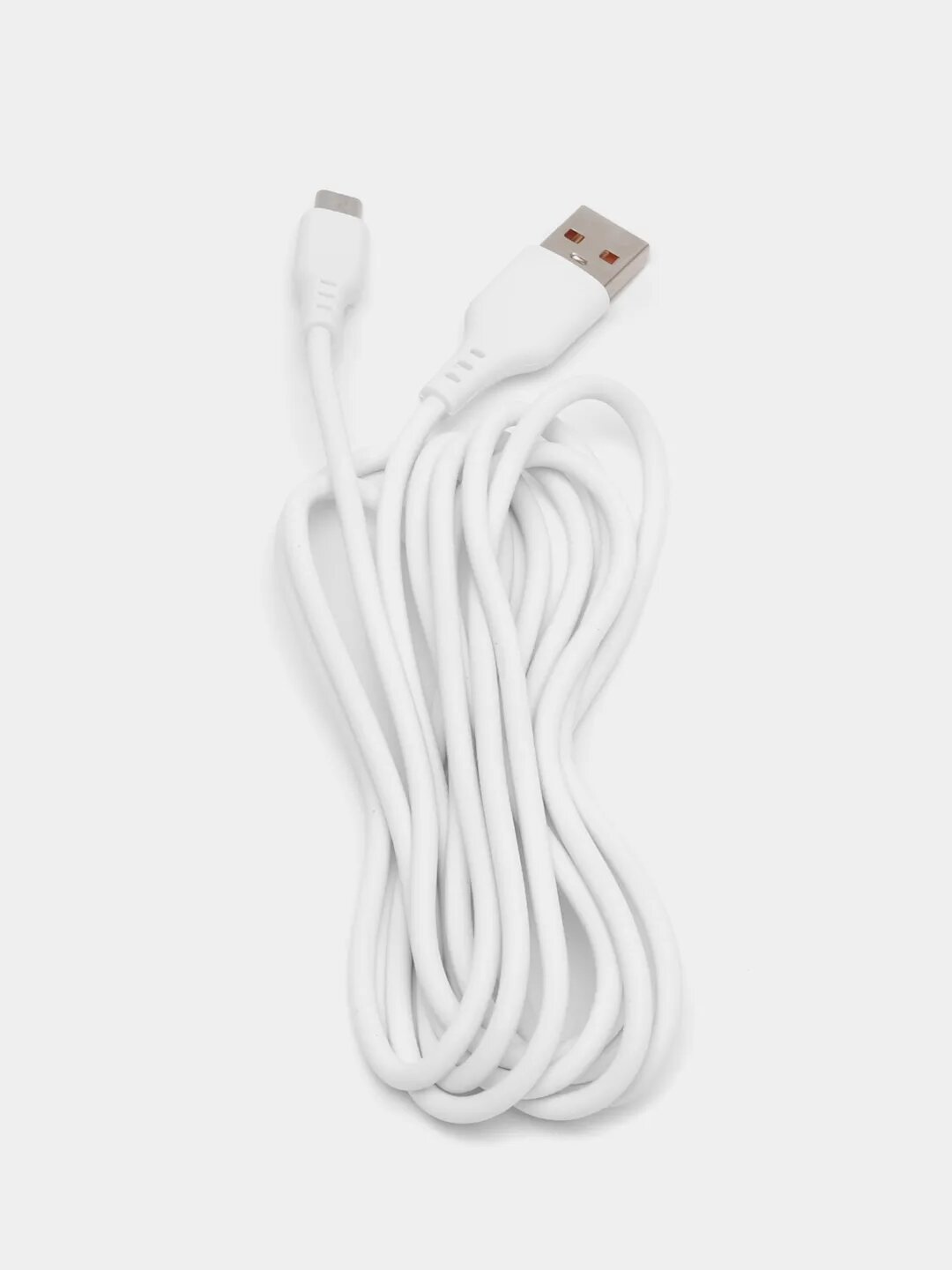 Кабель USB для зарядки, Цвет Белый, Разъём Lighting iPhone, Длина 2 метра
