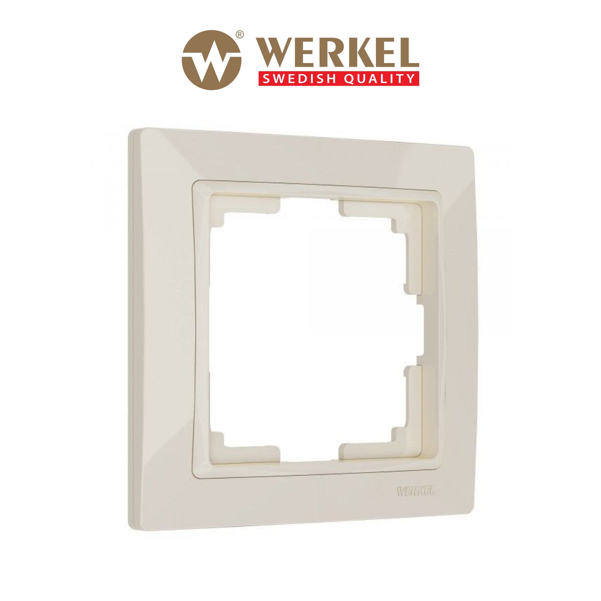 Рамка на 1 пост Werkel Snabb basic W0012003 слоновая кость