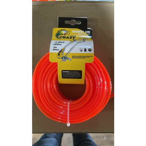 Леска для триммера 4м 15мм 699₽