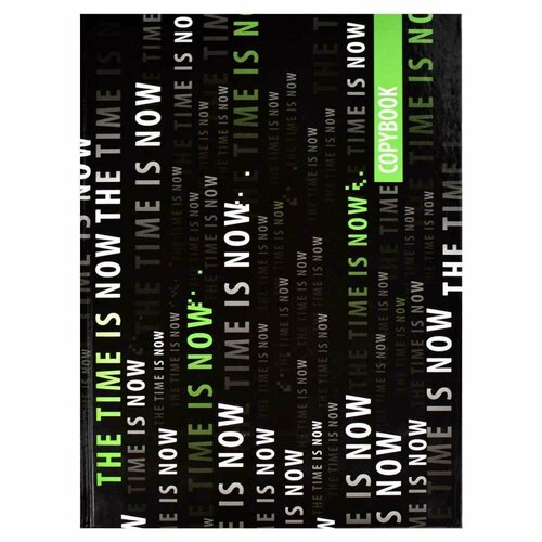 Тетрадь арт 61677 время пришло А4 96 л твёрдый переплёт 7БЦ полноцветная печать глянцевая ламинация Блок - б 620₽