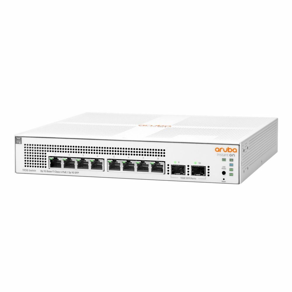 Коммутатор HPE Aruba Instant On 1930 8G Class4 PoE 2SFP 124W Switch