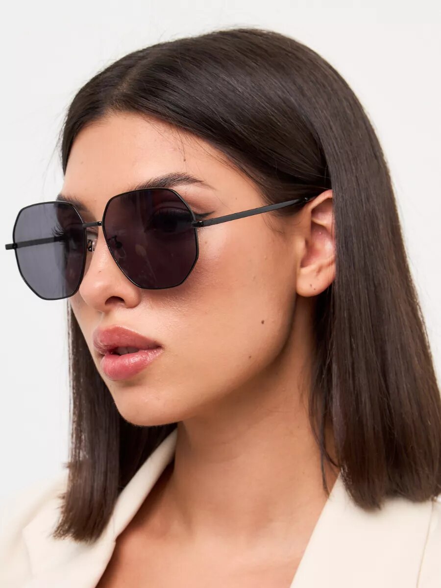 Солнцезащитные очки , черный — фото 1