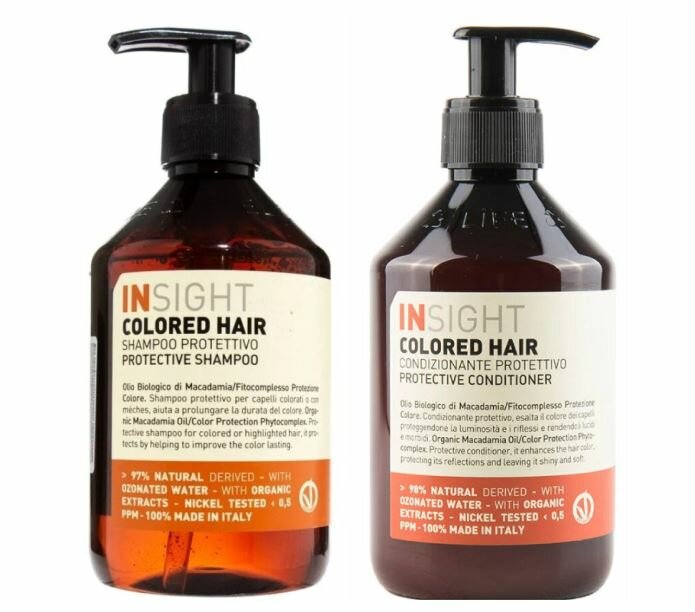Insight Набор шампунь 400 мл + кондиционер 400 мл Colored Hair для окрашенных волос