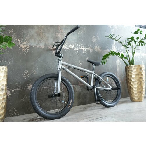 Велосипед BMX Richiesto 20 Рама 205 трюковый Подростковый детский Унисекс серый 22500₽